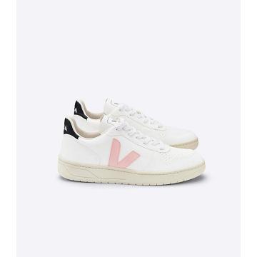 Veja V-10 CWL Cipő Női White/Pink/Black | HU 577ILH